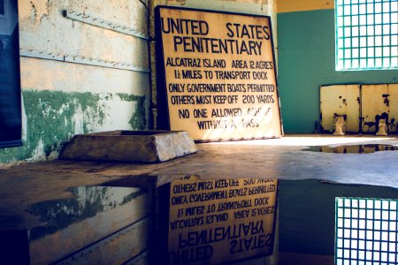 United States Penitentiary near window photo