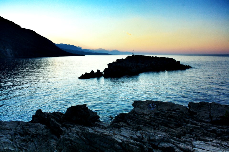 Loutro, Greece, Sunrise