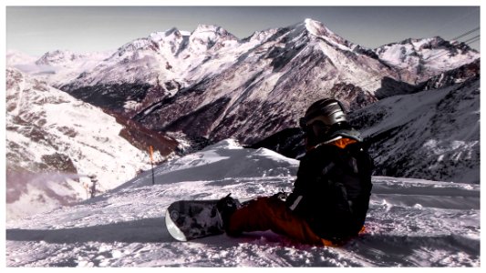 Saas fee, Switzerl photo