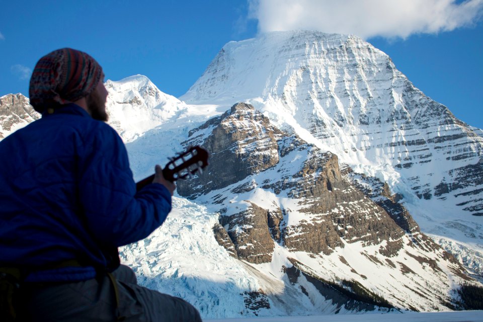 Mount robson, Canada, Ice