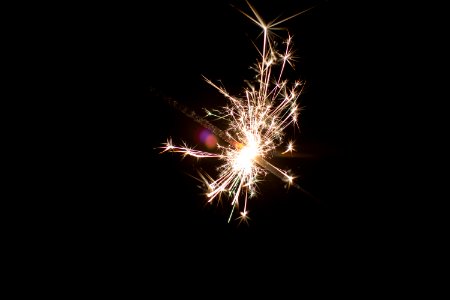 time lapse photography of fireworks photo