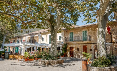 Old town sitting restaurant