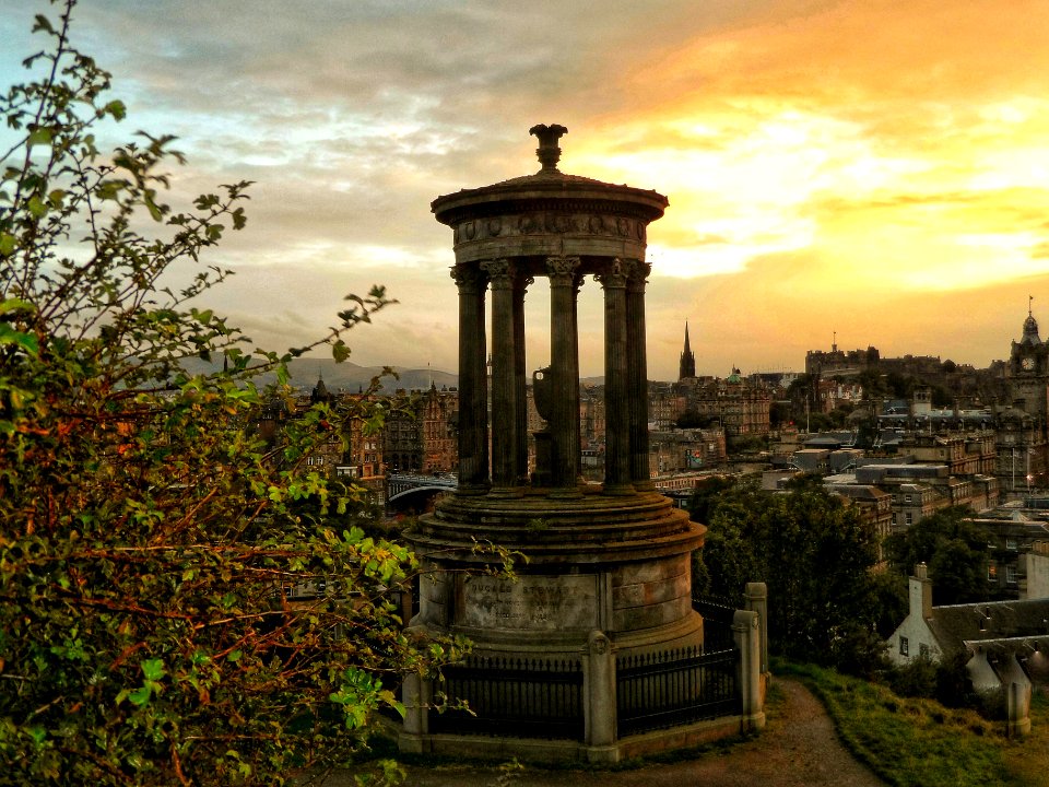 Calton hill, Edinburgh, United kingdom
