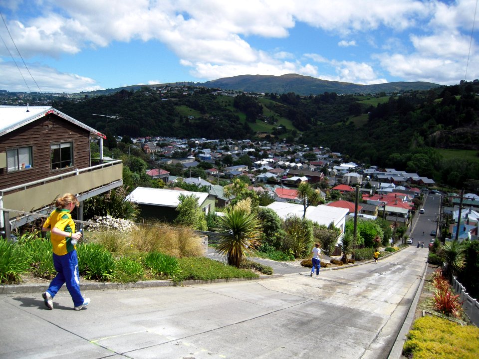 Baldwin street, Dunedin, New zeal photo