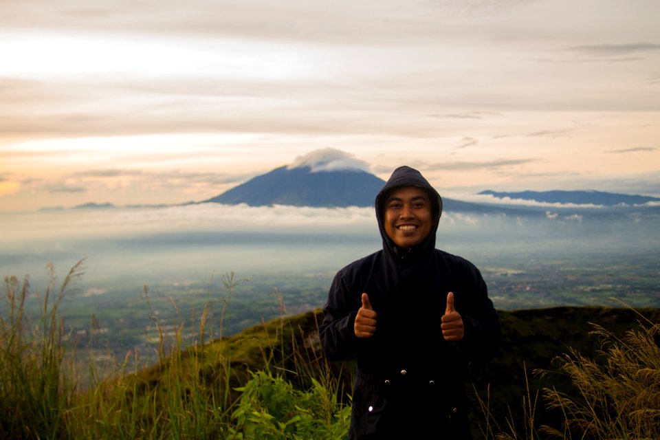 Indonesia, Mount guntur, Sky