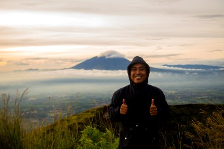 Indonesia, Mount guntur, Sky