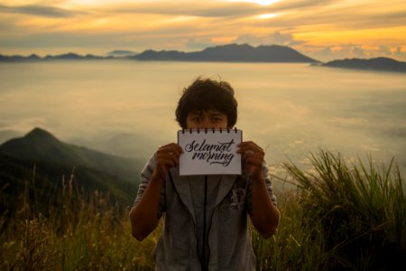 Mount guntur, Indonesia, Summit
