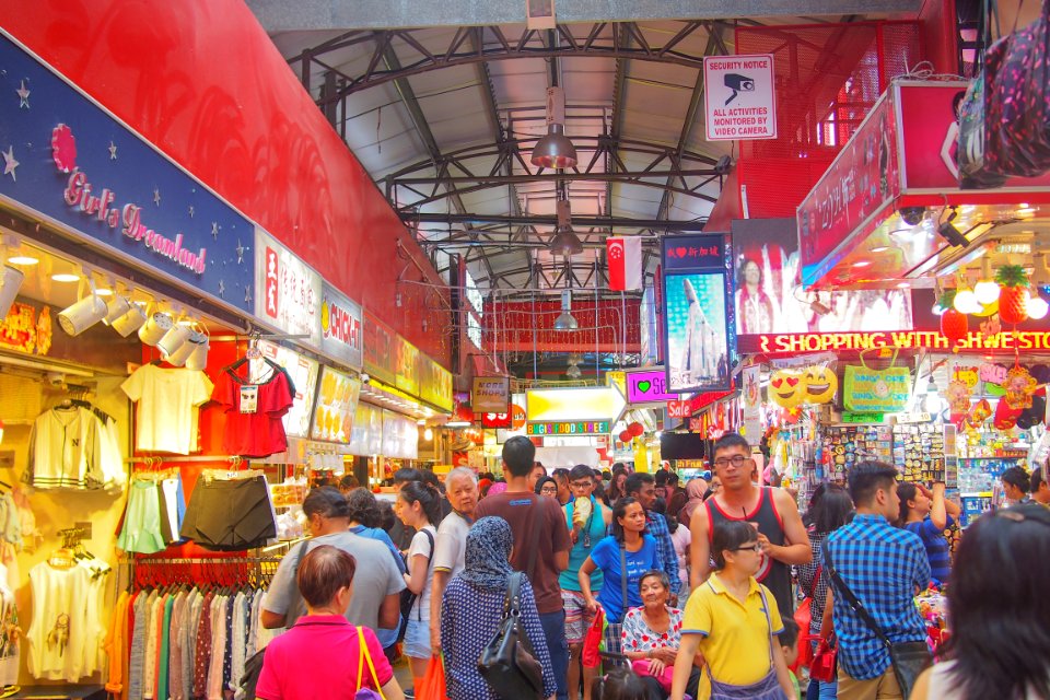 Shopping, People, Singapore photo