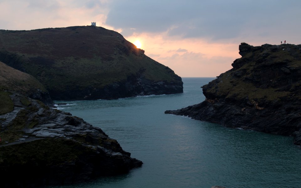 Boscastle, United kingdom, Sunset