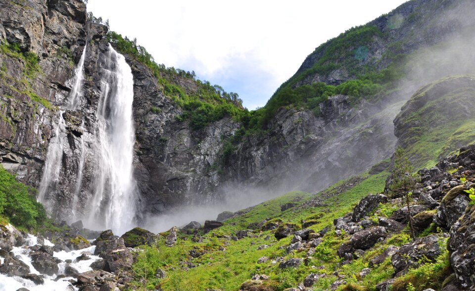 Feigumfossen nature drizzle