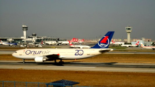 Istanbul ataturk airport, Turkey, Plane