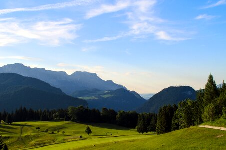 Mountains obersalzberg bavarian alps