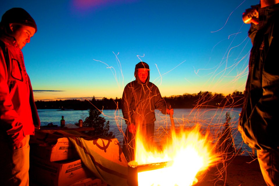 Refugee isl, St lawrence river, Thous