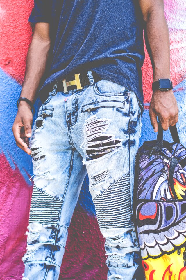 Graffiti man pants