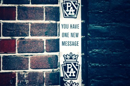 Bricks, Sticker, Wall
