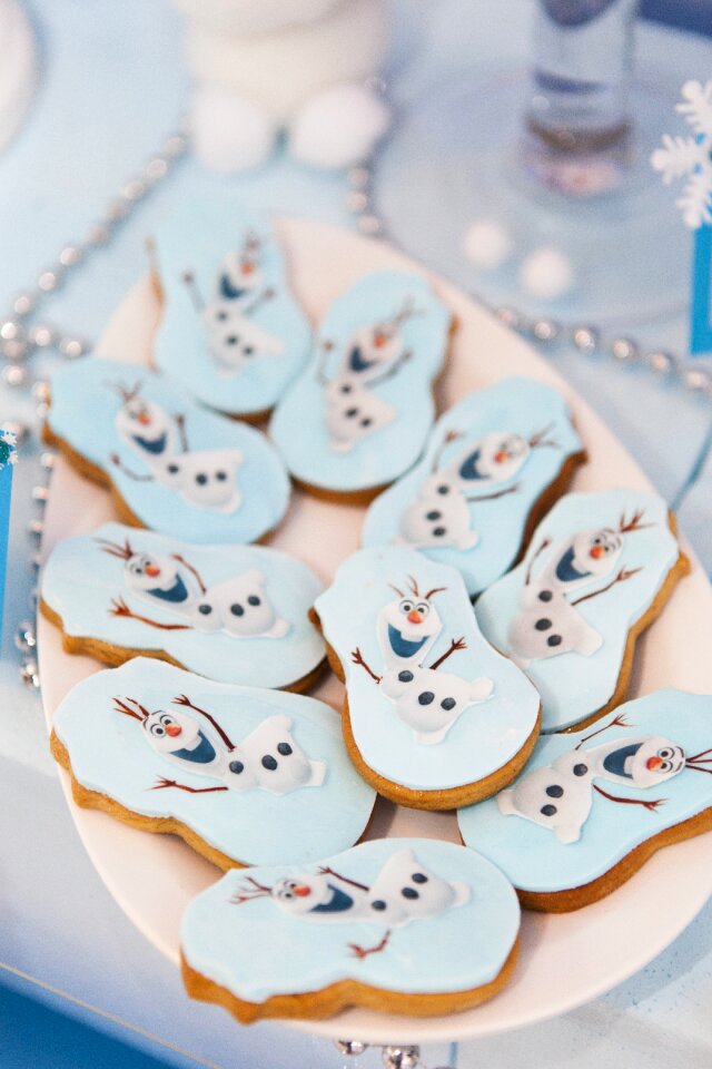 White blue sweet