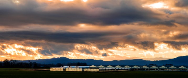 North plains, United states, Dusk