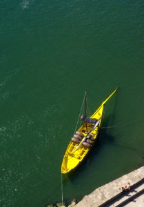 Boat, Yellow, River