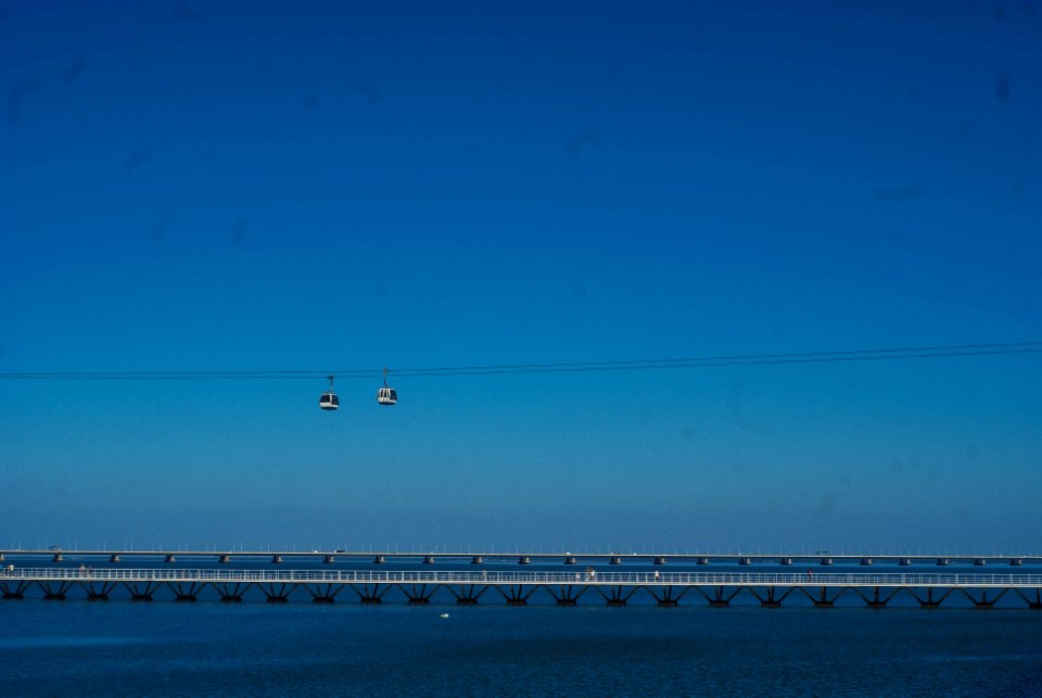 Sea, Sky, Lines