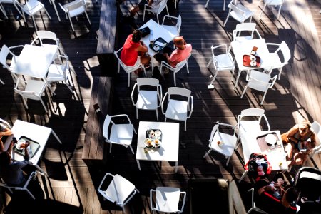 Afternoon, Summer, Cafe photo