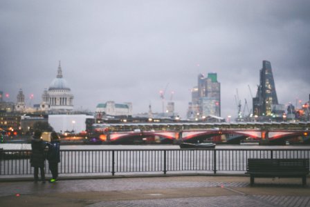 Autumn, Rain, Bridge