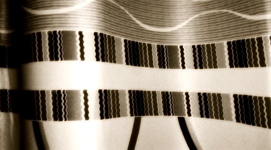 Pattern, Curtain, Home