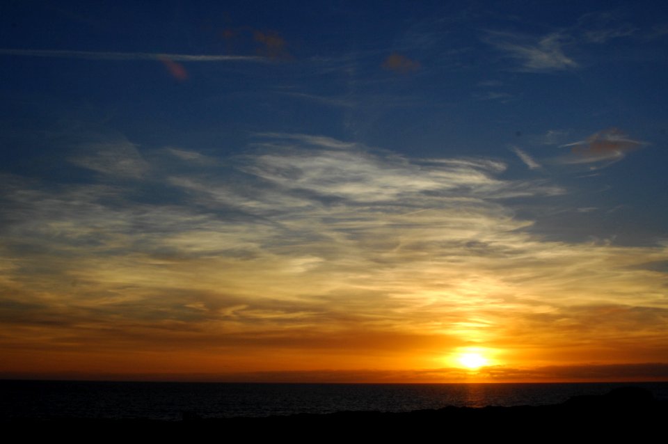 Widemouth bay, United kingdom, Sundown