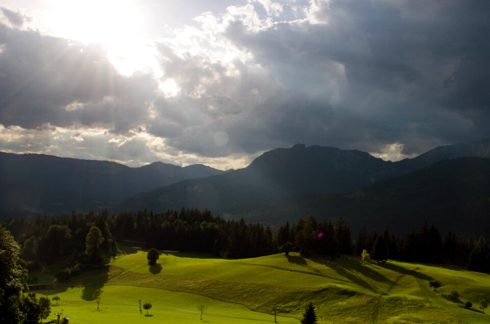 Mountains obersalzberg bavarian alps