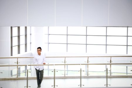 Boy, Think, White