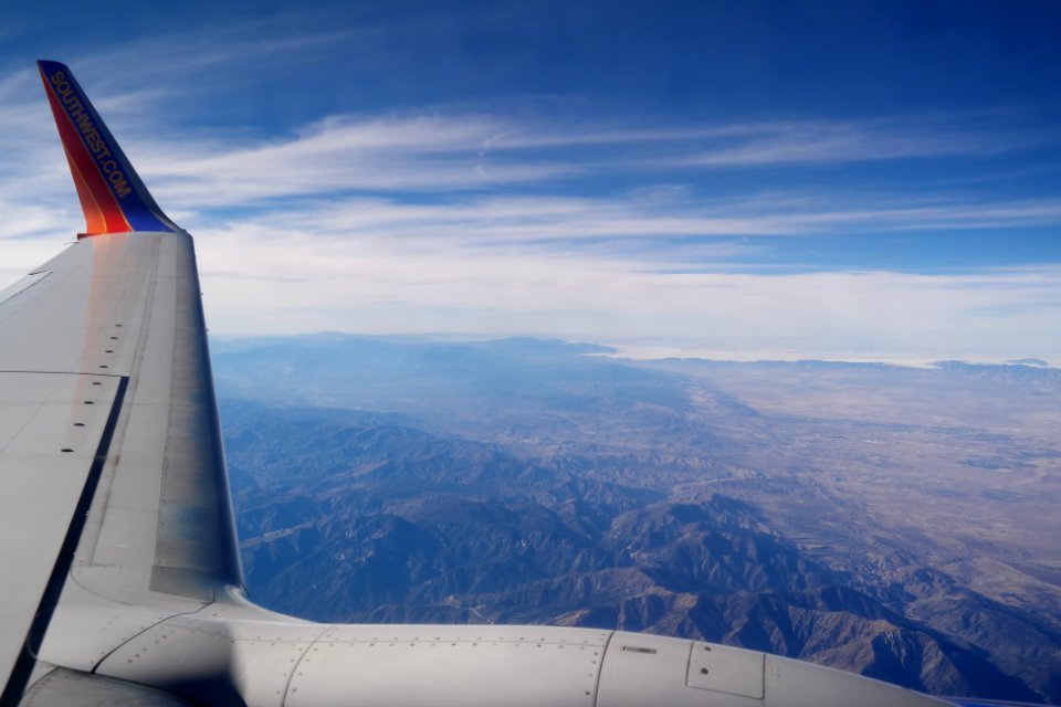 Sierra mountains, California, Clouds