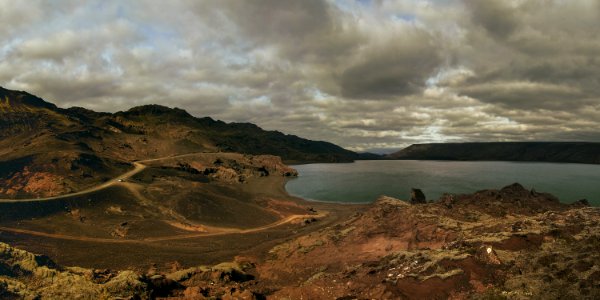 Icel, Kleifarvatn, Scape photo