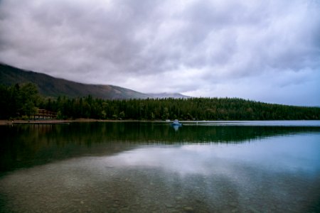 Lake mcdonald, United states, Gloom