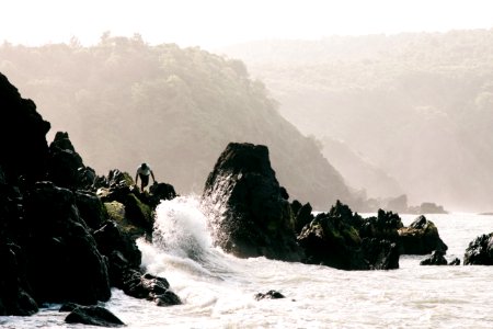 India, Cabo de rama beach, Canaguinim photo