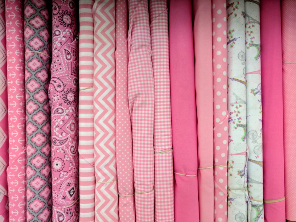 Pink, Fabric, Patterns