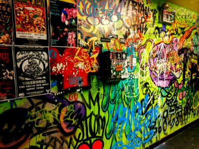 Graffiti, Punk rock photo