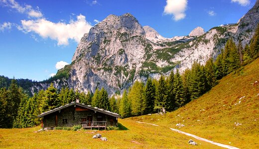 Mountains nature landscape photo