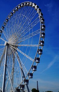 Ferris wheel eiffel photo