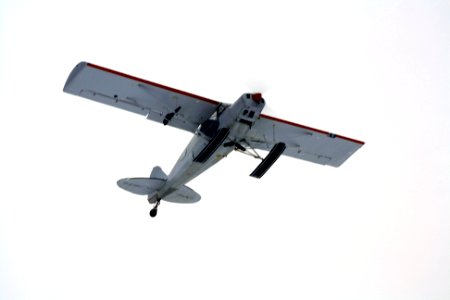 Sky, Skis, Plane