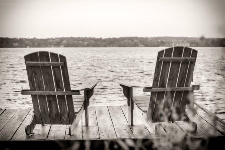 Green lake, United states, Beach chairs photo