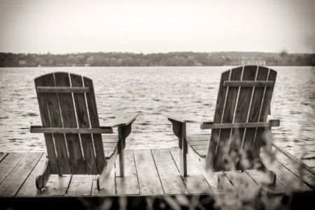 Green lake, United states, Beach chairs