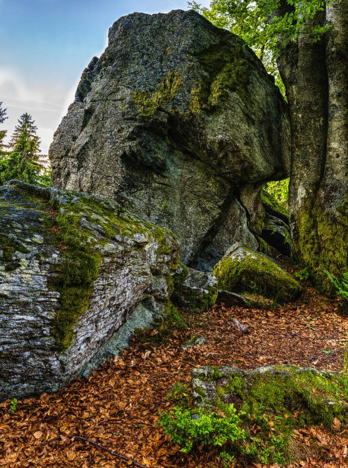 Boulders rocks nature