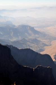 landscape photography of mountains during foggy season photo