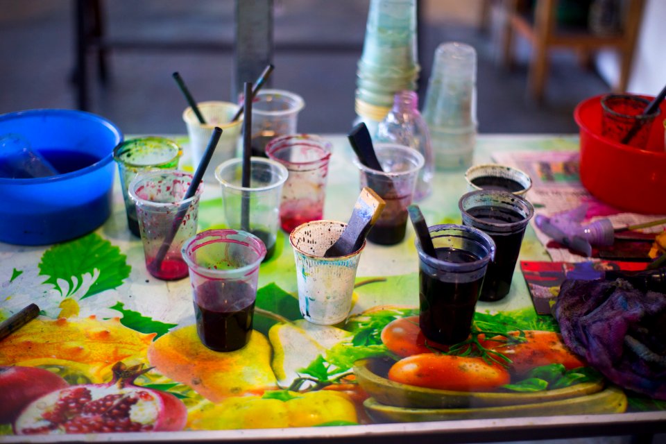Painting, Paint, Fabric