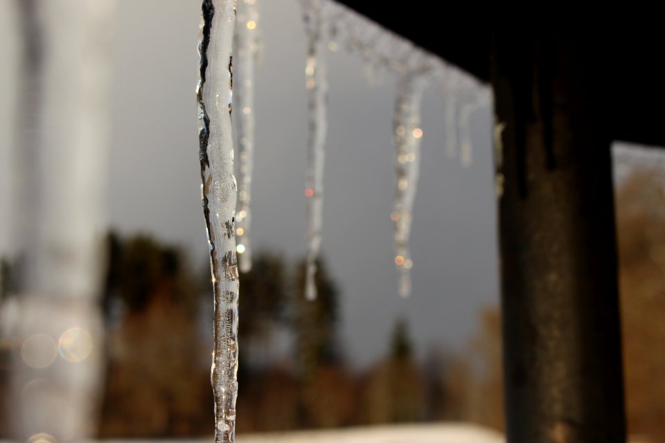 Depth of field, Ice, Winter