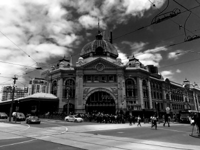 Melbourne, Australia, Station photo