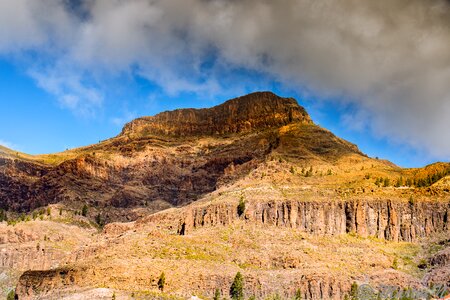 Landscape europe volcanic photo