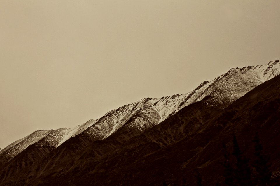 Snow, Mountain, Yukon