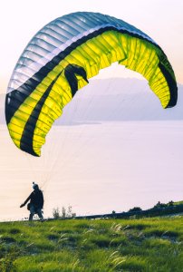 Paragliding, Extreme sports, Nature photo
