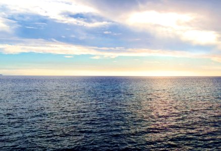 New caledonia, Sunset, Horizon