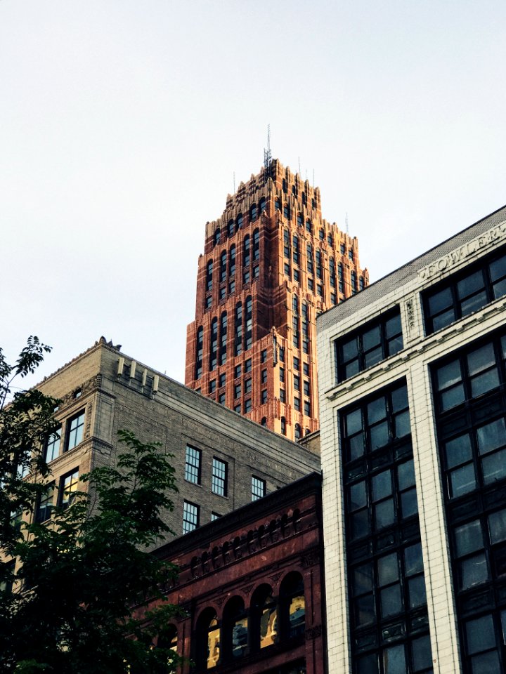 low angle photo of high-rise building